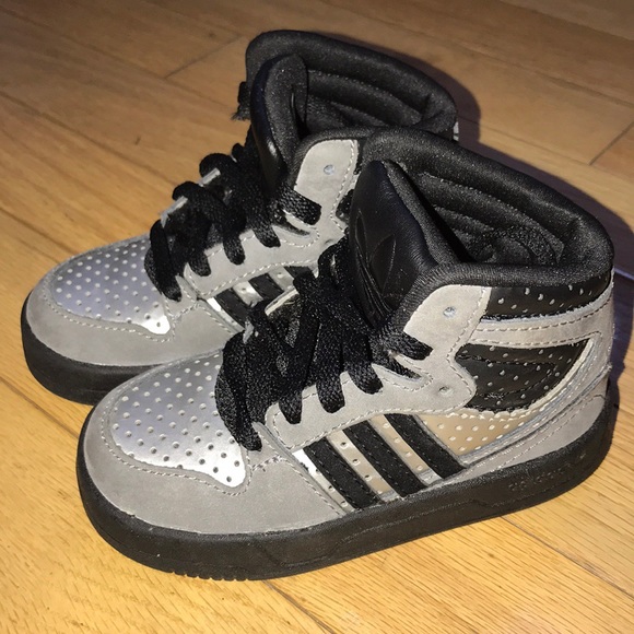 toddler boy adidas high tops